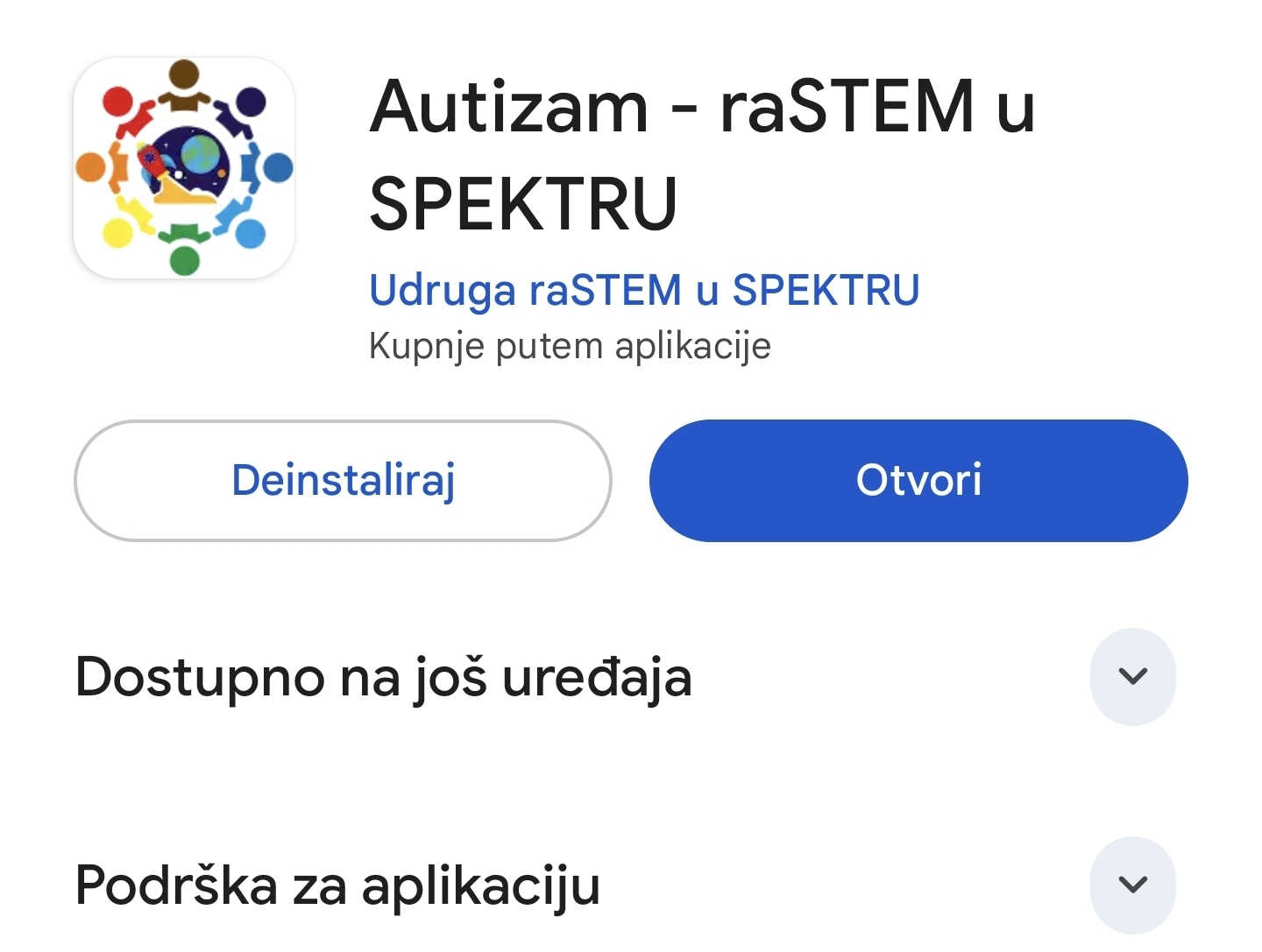 Predstavljamo našu Aplikaciju: “Autism – raSTEM u SPEKTRU”